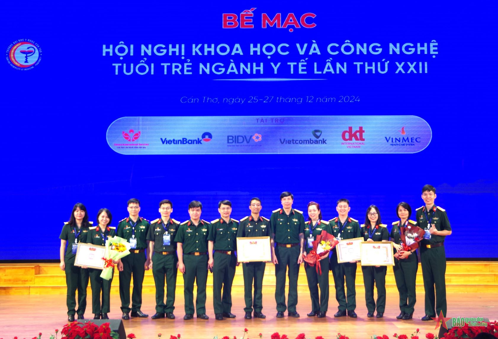 Bệnh viện Quân y 103 đạt nhiều thành tích tại Hội nghị Khoa học và Công nghệ tuổi trẻ ngành Y tế